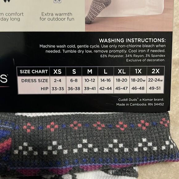 NIP- Cuddl Duds - S & L - Picture 7 of 8